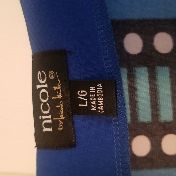 Multicolor Abstract Pattern Dress - Picture 2 of 9